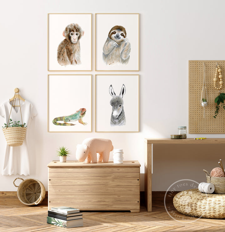 Central American Animal Print Set