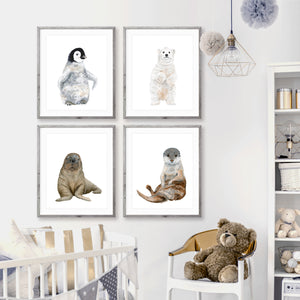 Arctic Nursery Art Prints