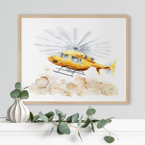 Helicopter Playroom Decor