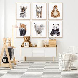 Baby Animal Nursery Prints