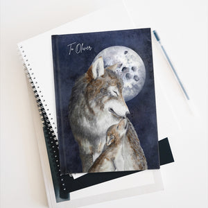 Custom Wolf Sketchbook
