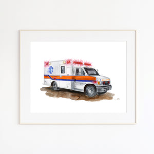 Ambulance Wall Art