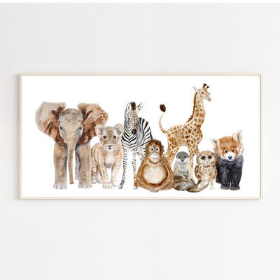 Zoo animal sales nursery theme