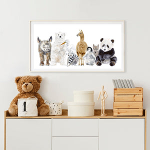 Baby Animal Montage Decor