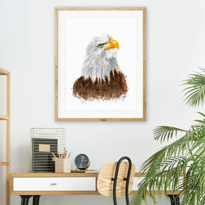 Bald Eagle Office Wall Art