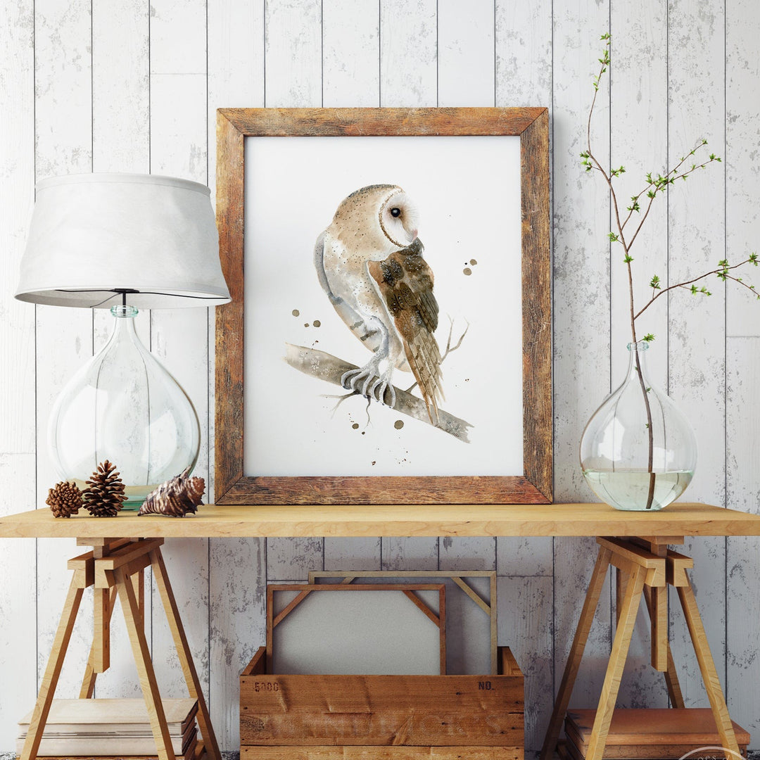 Barn Owl Home Decor