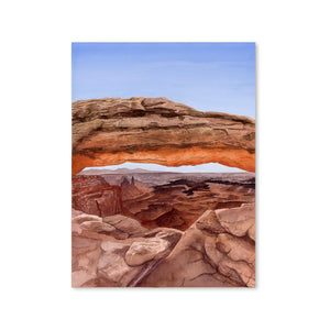 Canyonlands Park Watercolor