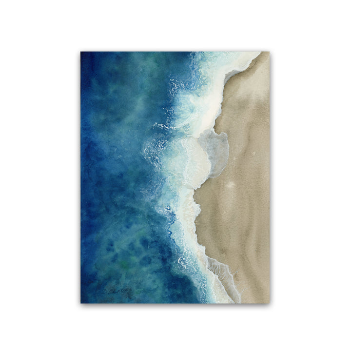 Ocean Watercolor Print