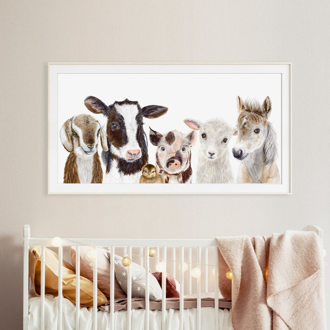 Farm Animal Wall Art