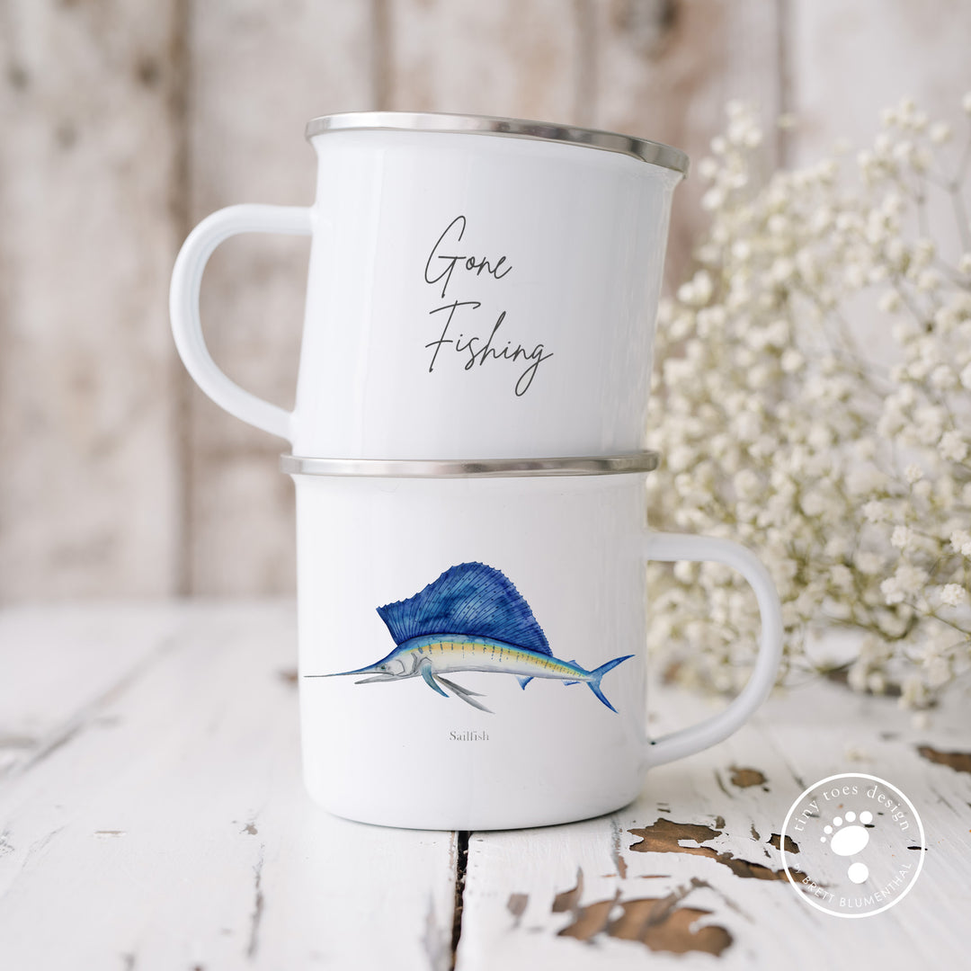 Deep Sea Fishing Mug Gift