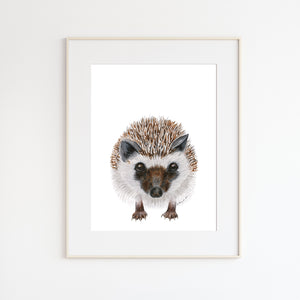 Baby Hedgehog Nursery Art