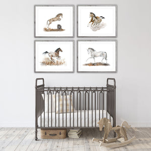 Horse Nursery Wall Art