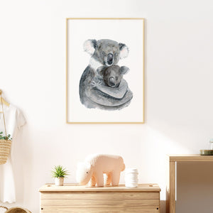 Mother and Baby Koala Nursery Decor