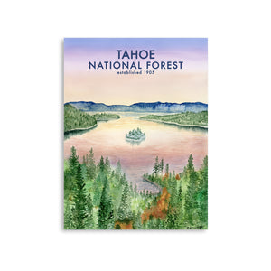 Emerald Bay Lake Tahoe Poster