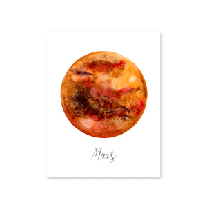 Mars Painting Wall Decor