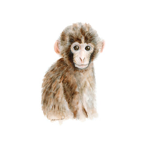 Monkey Nursery Print