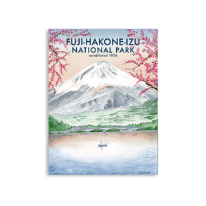 Fuji Hakone Izu National Park Poster