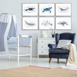 Ocean Animal Print Set