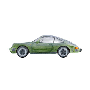 Classic Porsche Art Print