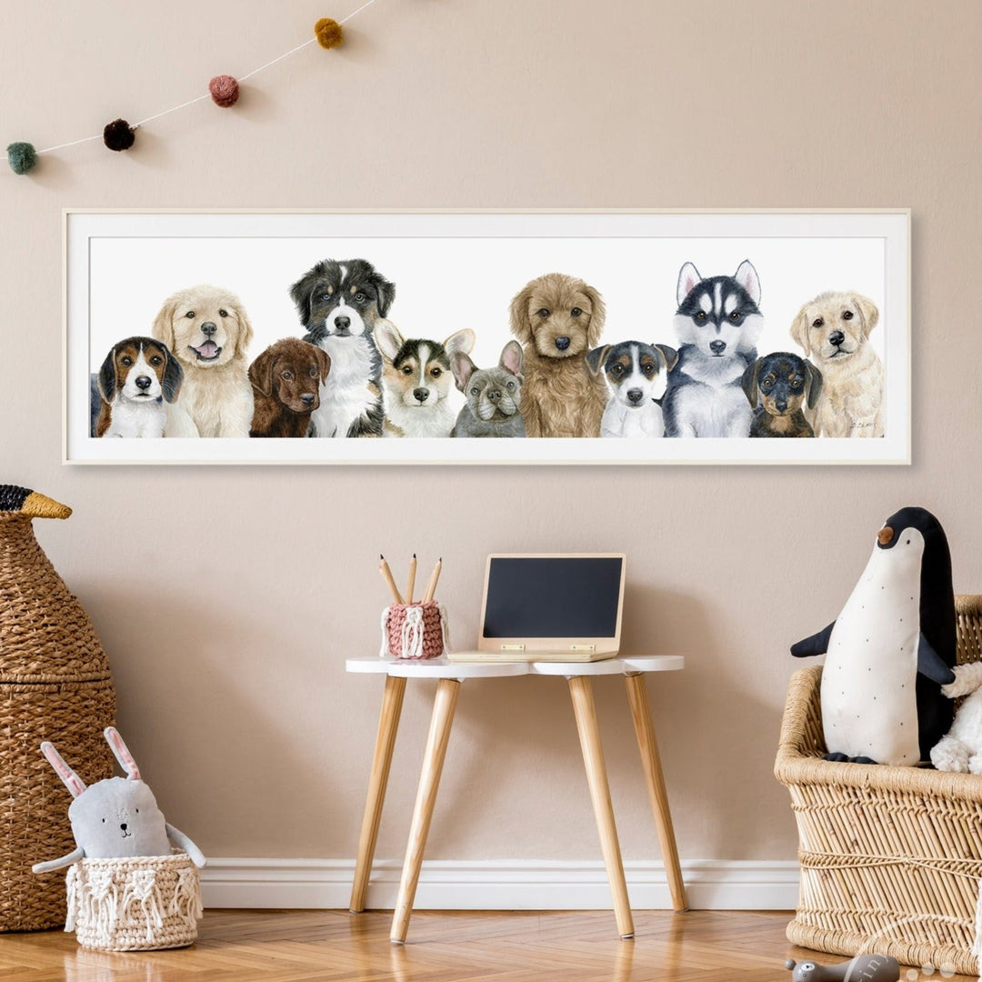 Puppy Wall Mural