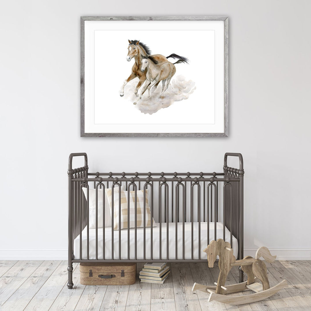 Horse Nursery Art