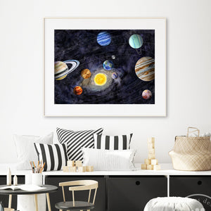 Solar System Playroom Decor