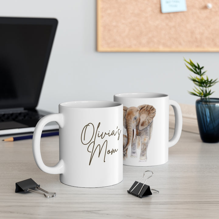 Customized Elephant Mug