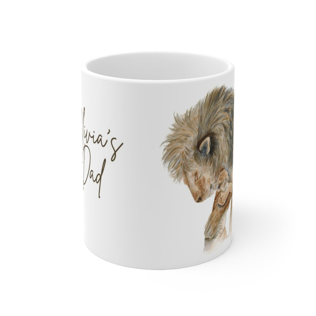 Custom Lion Coffee Mug