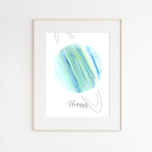 Planet Uranus Wall Art