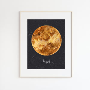 Venus Watercolor Print