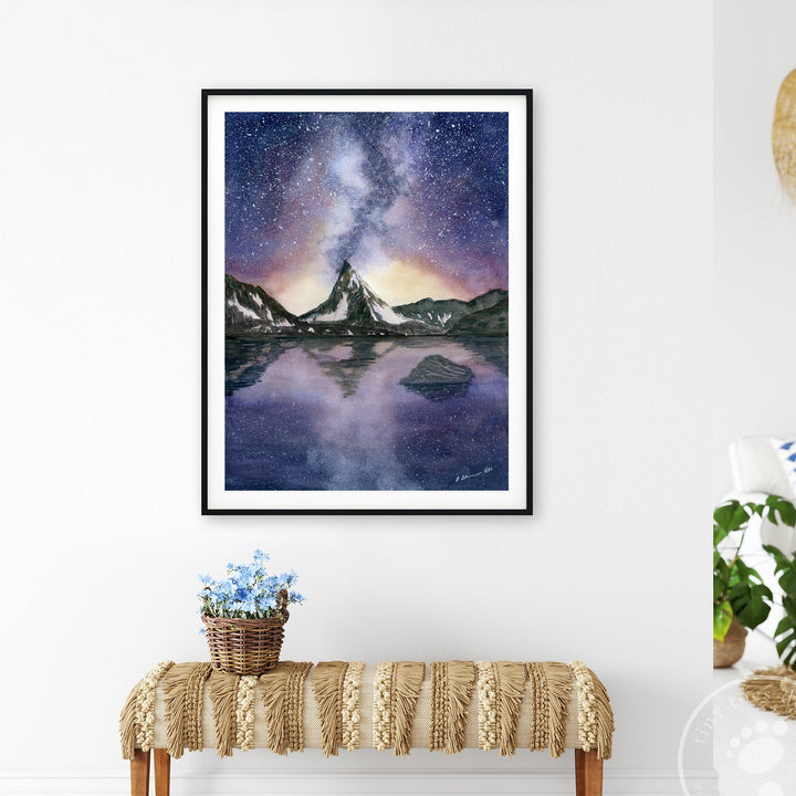 Gornegratt Matterhorn Zermatt Poster