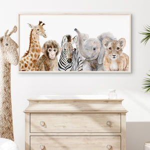 Safari Animal Kids Decor