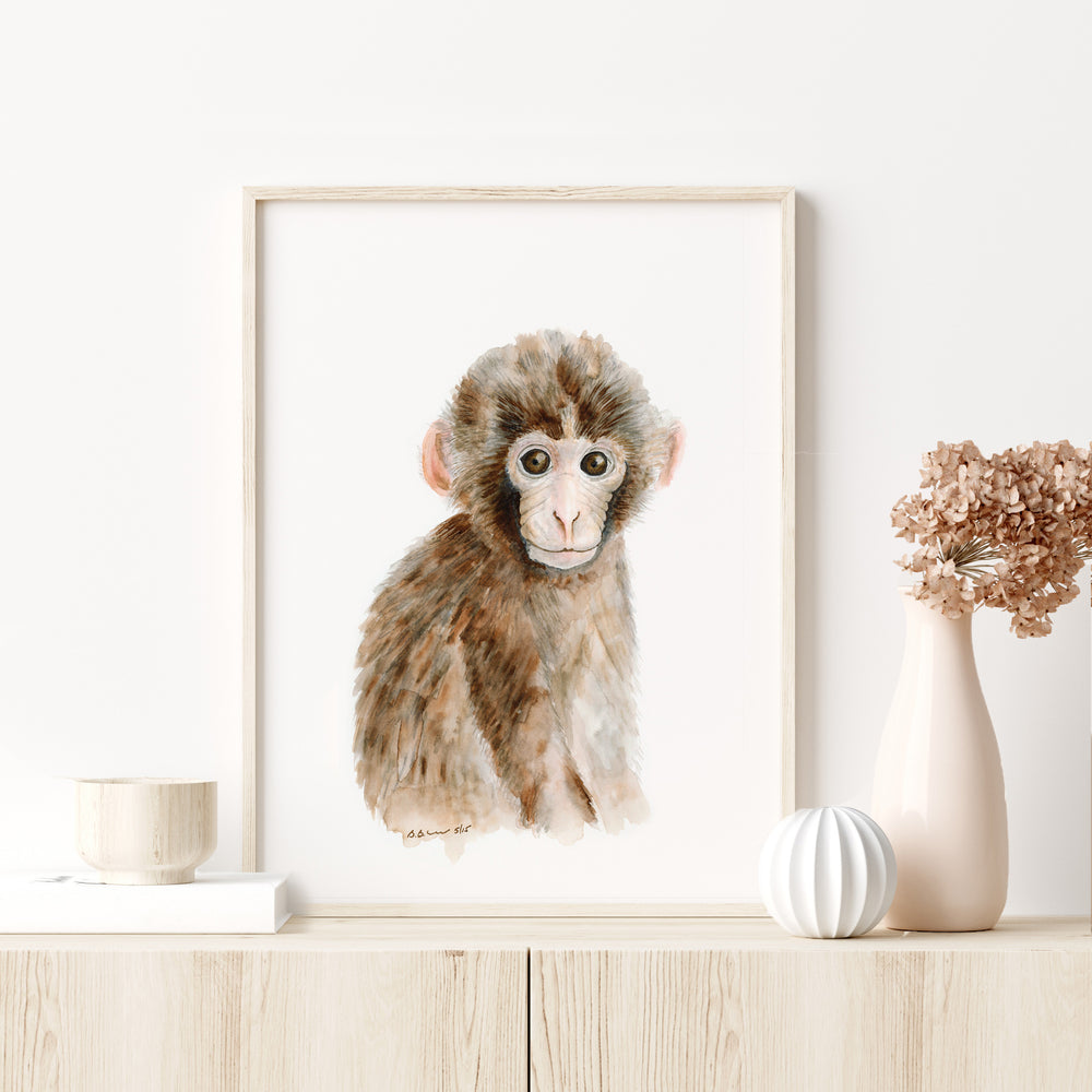 Monkey Nursery Decor