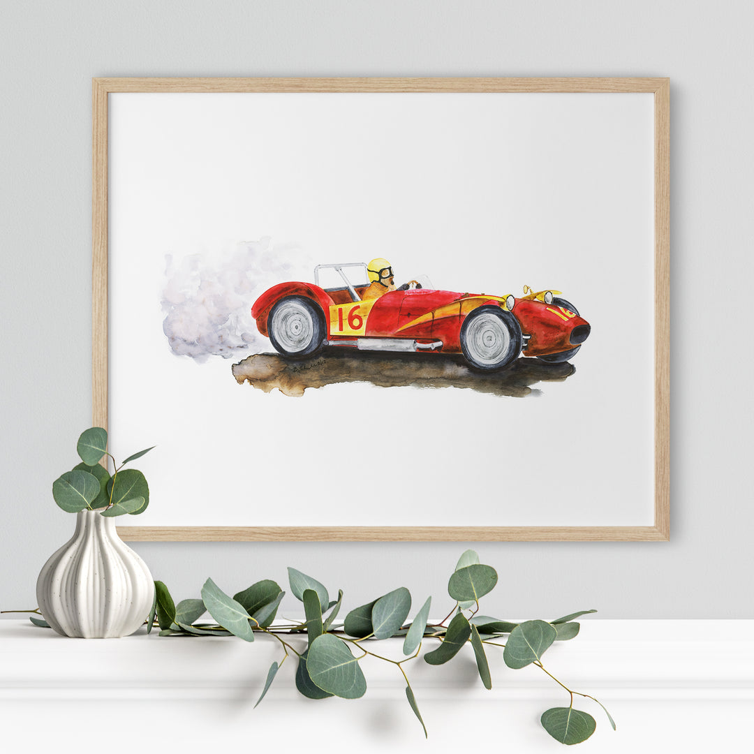 Ferrari Art Print