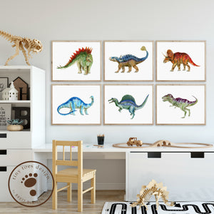Dinosaur Print Set