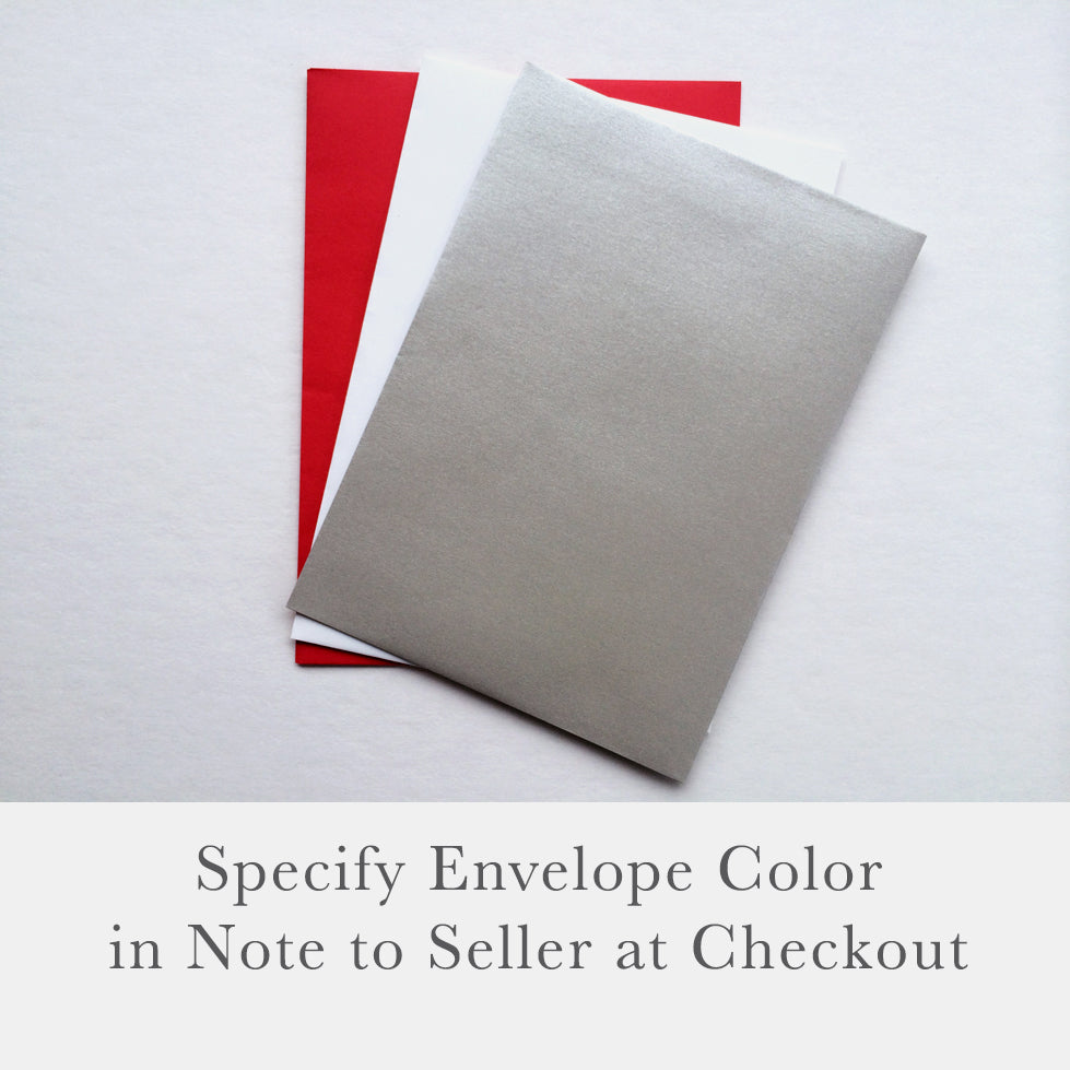 Envelope Color Choices