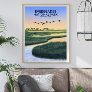 Everglades National Park Watercolor