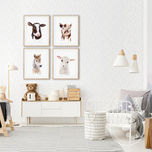 Farm Animal Nursery Decor