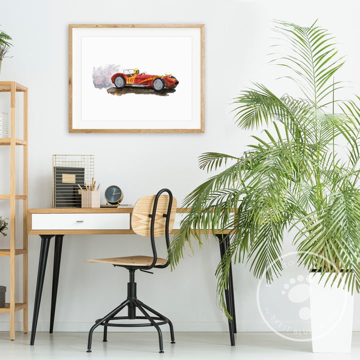 Vintage Ferrari Wall Art