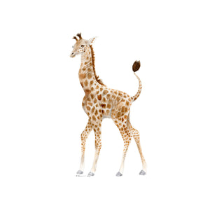 Baby Giraffe Nursery Art