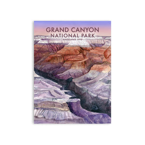 Grand Canyon Watercolor Poster