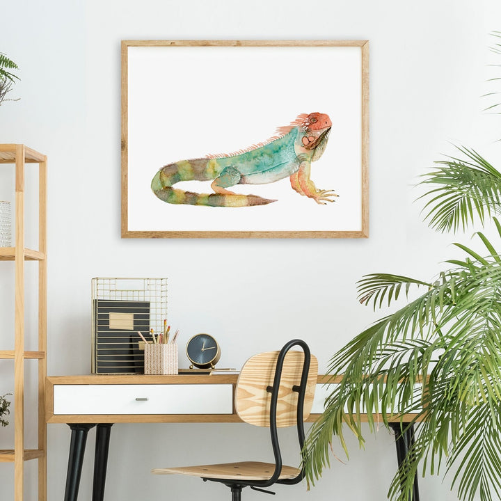 Iguana Art