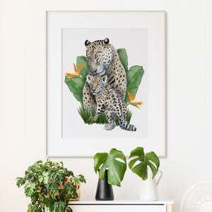 Jaguar Nursery Wall Art