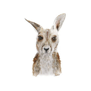 Baby Kangaroo Nursery Print