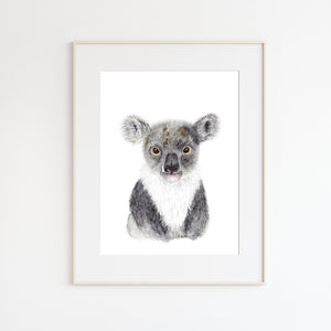 Koala Watercolor Print