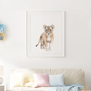 Baby Lion Playroom Decor