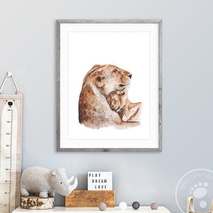 Lion Nursery Art