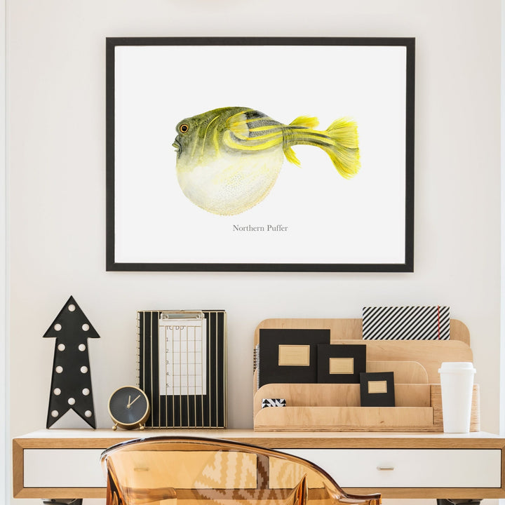 Northern Puffer Wall Art