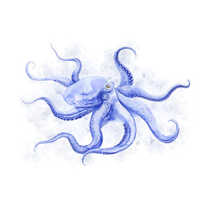 Octopus Nursery Print
