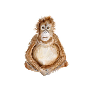 Orangutan Nursery Decor